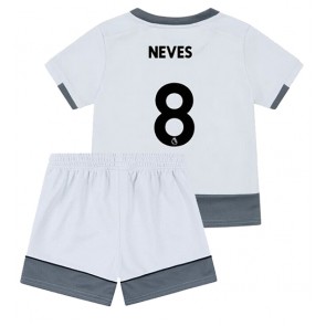 Wolves Ruben Neves #8 babykläder Tredje Tröja barn 2022-23 Korta ärmar (+ Korta byxor)